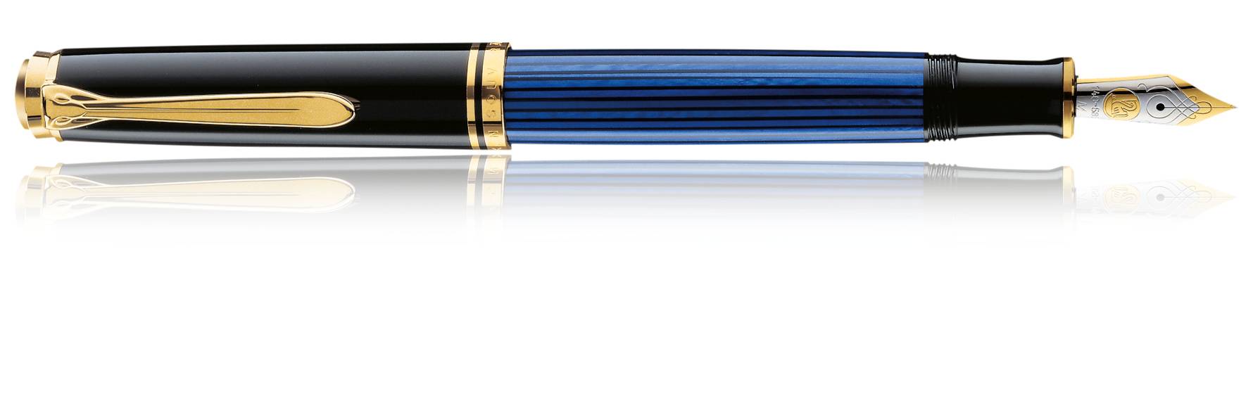 Pelikan Souverän M 800, Schwarz, Blau, Gold, Blau, Gold, 1 Stück(e)