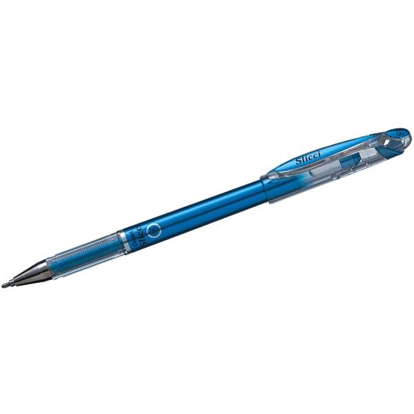 Geltintenroller Slicci 0,4mm metallic blau