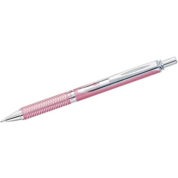 Gel-Tintenroller Gehäuse silber/ pink 0,35mm