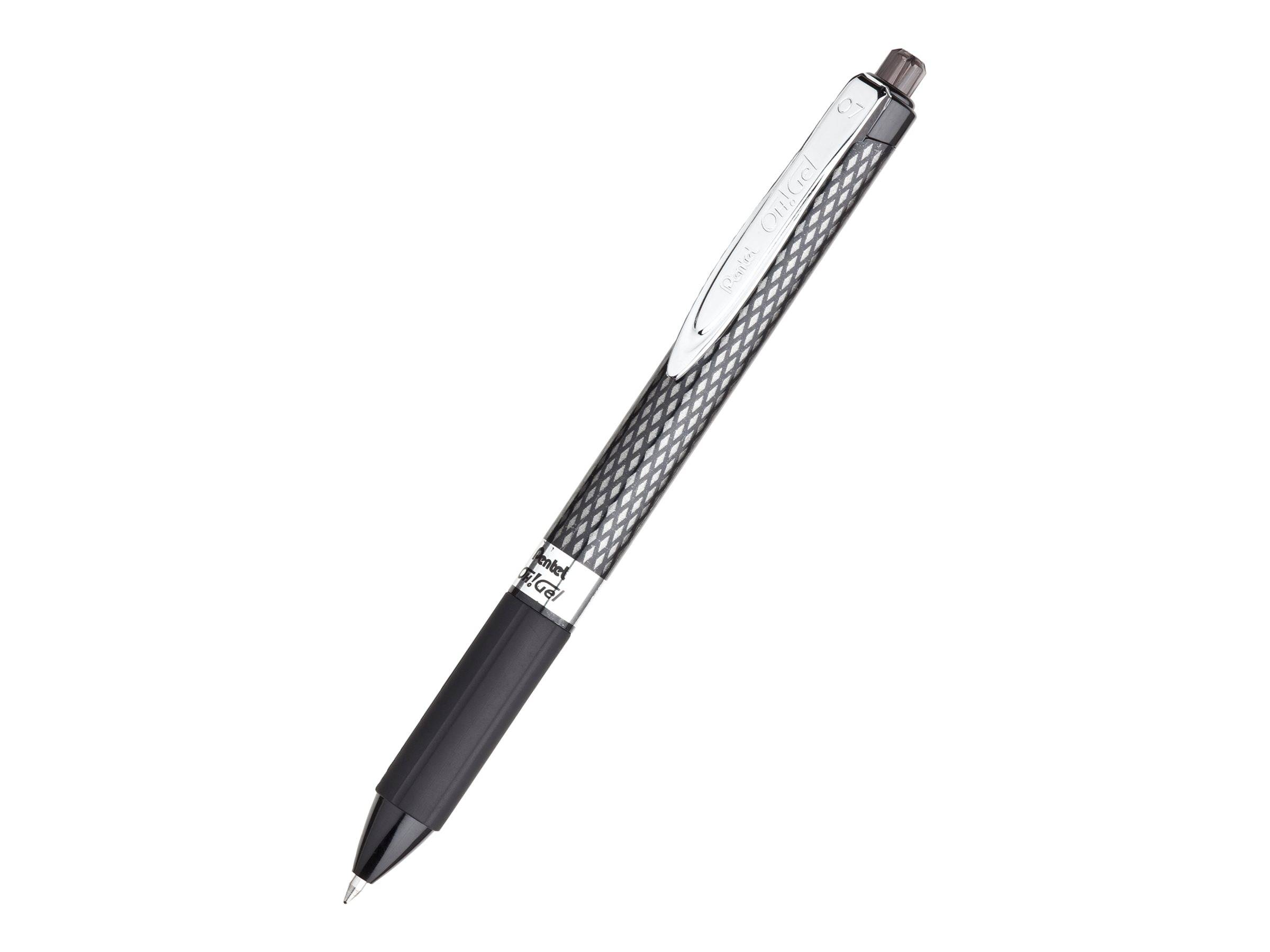 Pentel Oh! Gel - Tintenroller - permanent - Schwarz