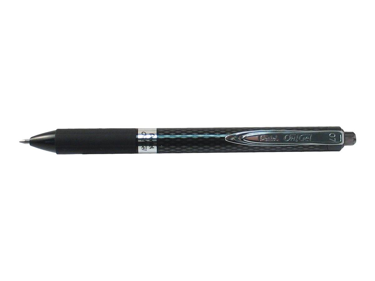 Pentel Oh! Gel - Tintenroller - permanent - Schwarz
