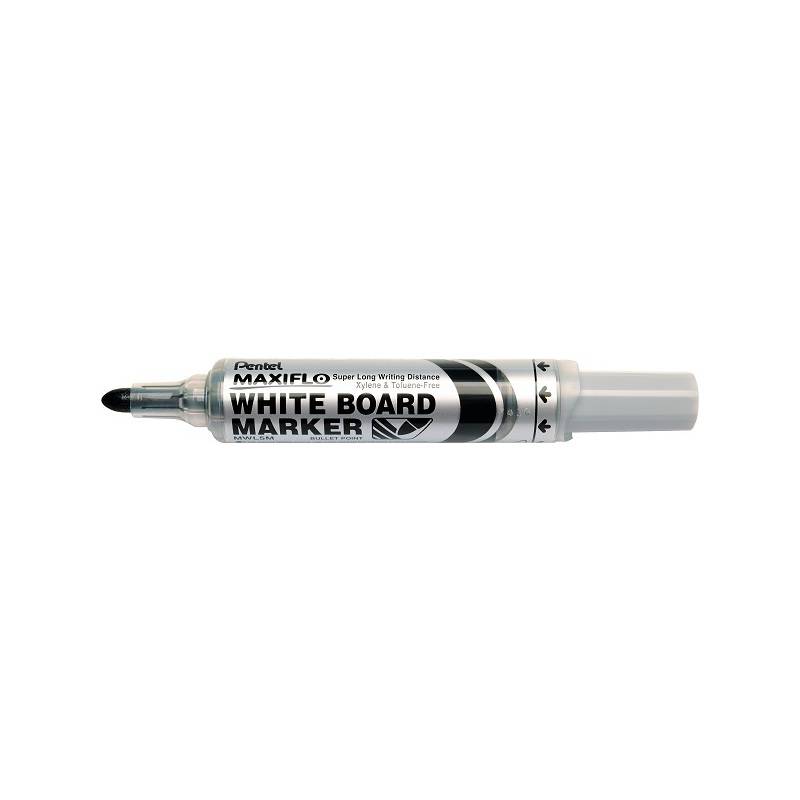 Pentel Whiteboard-Marker MAXIFLO MWL5M, schwarz