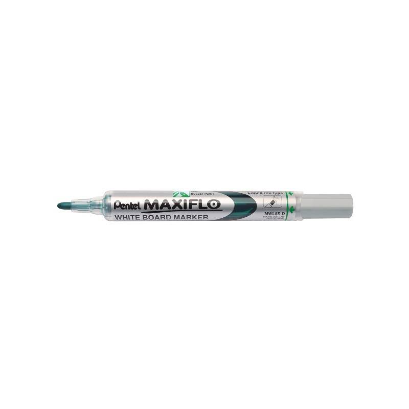 Pentel Whiteboard-Marker MAXIFLO MWL5S, grün