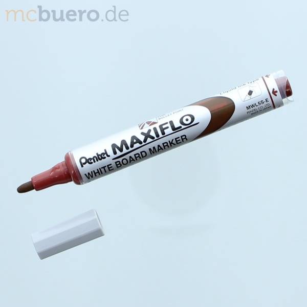 Whiteboardmarker Maxiflo 2mm Rundspitze braun