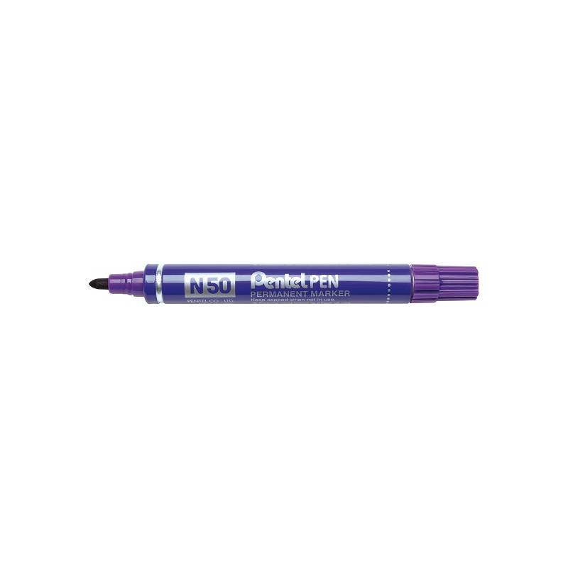 Pentel Permanent Marker N50, violett, Rundspitze