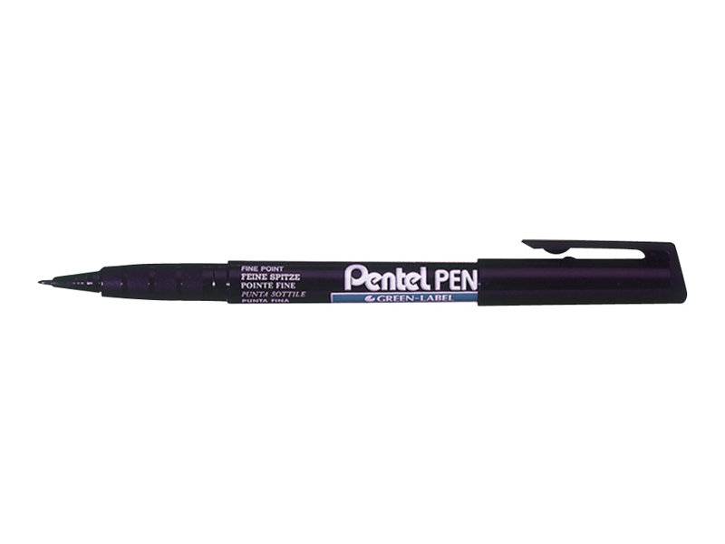 Pentel Green Label - Marker - permanent - Schwarz