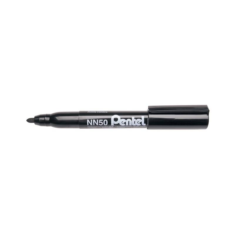 Pentel Permanent-Marker GREEN-LABEL NN50, schwarz