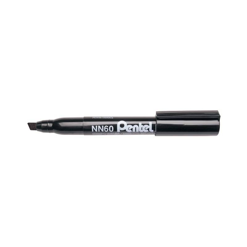 Pentel Permanent-Marker GREEN-LABEL NN60, schwarz