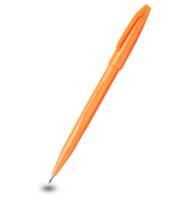 Pentel Sign Pen, Orange, Orange, Kunststoff, Rund, Tinte auf Wasserbasis, Faser