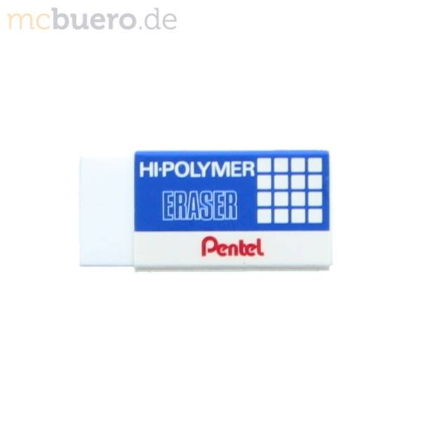 Radierer Hi-Polymer 35x16x11,5mm weiß