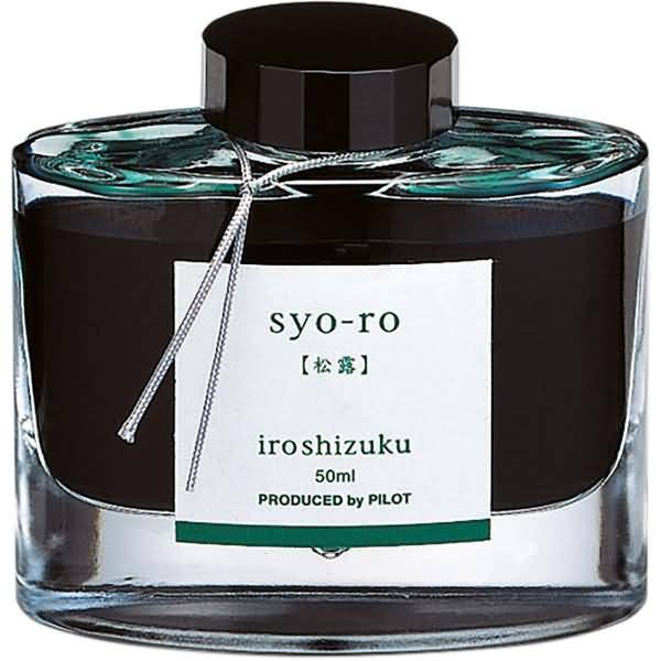 Tintenglas Iroshhizuku Glas mit 50ml syo-ro (grün)