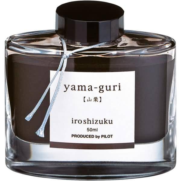Tintenglas Iroshizuku 50ml (yama-guri) Wild Chestnut