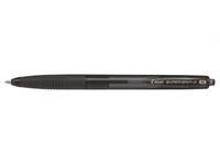 PILOT PEN - Pilot Super Grip G, Clip, Clip-on-Einziehkugelschreiber, Nachfüllbar, Schwarz, Medium