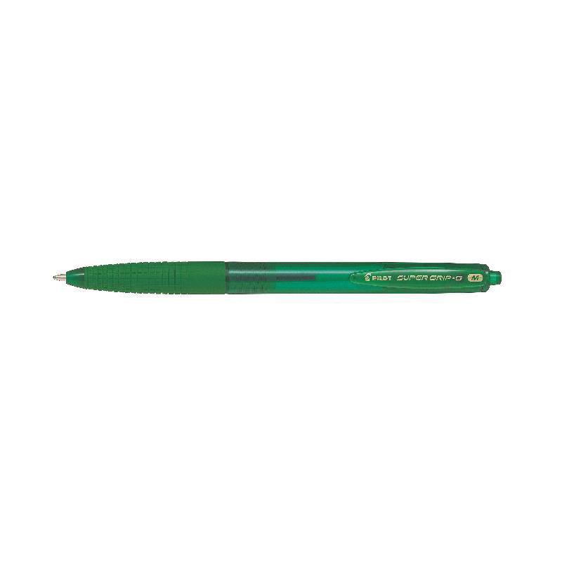 PILOT Druckkugelschreiber SUPER GRIP G, grün