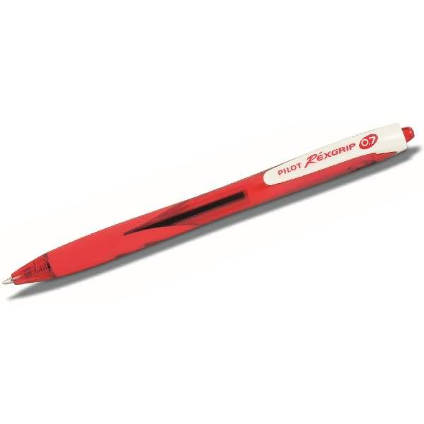 Kugelschreiber Rex Grip Begreen F BRG-10F rot