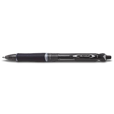 PILOT PEN - Pilot Acroball, Clip, Clip-on-Einziehkugelschreiber, Schwarz, Fein
