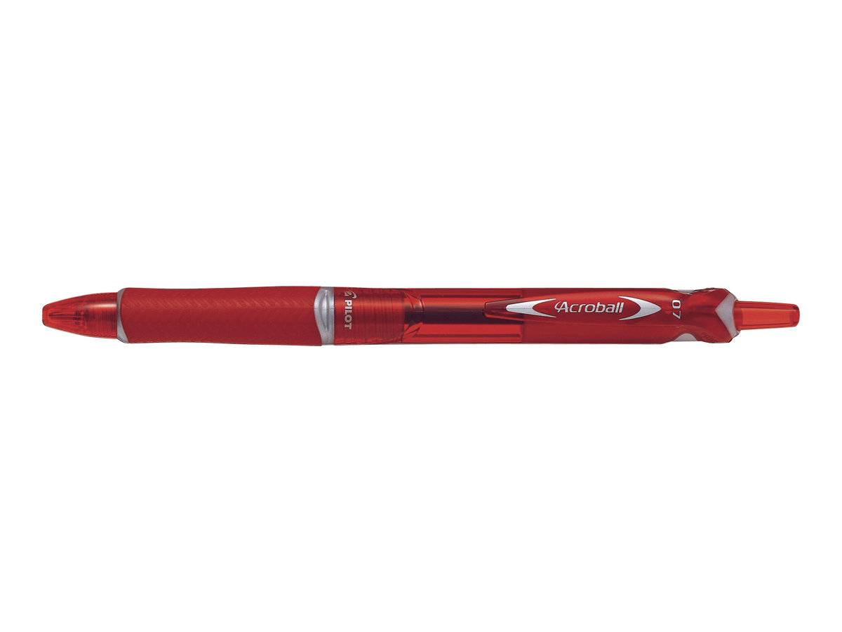 PILOT PEN - Pilot Acroball Begreen - Kugelschreiber - Rot - 0.7 mm - Mittel - verstellbar (Packung mit 10)