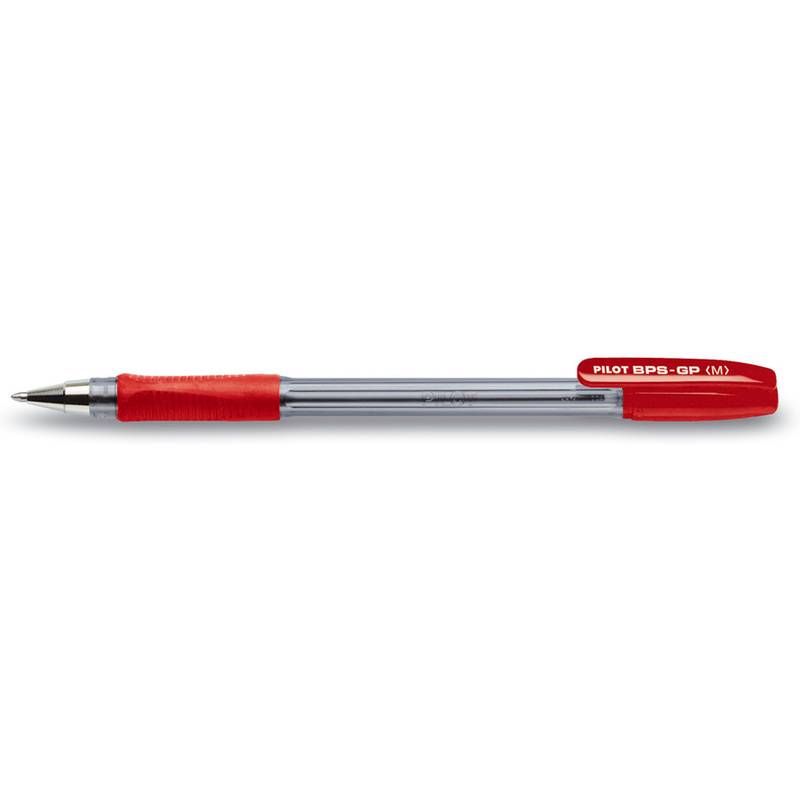 PILOT Kugelschreiber BPS-GP, rot, Strichstärke: M (0,25 mm)