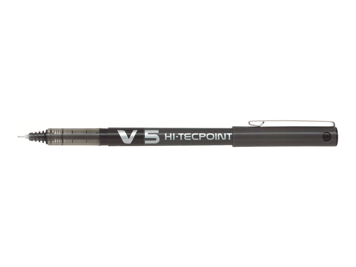 PILOT PEN - Pilot Hi-Tecpoint V5 - Tintenroller - Schwarz