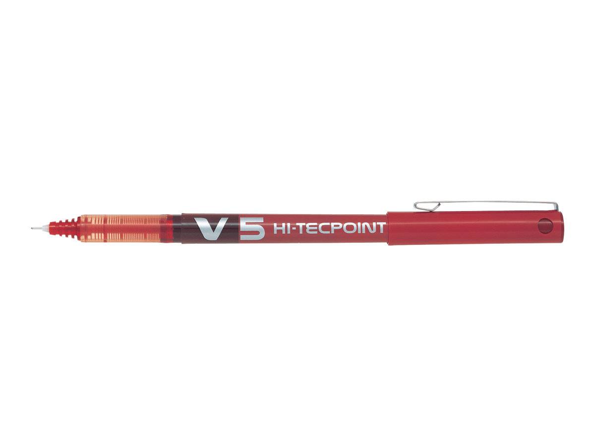 PILOT PEN - Pilot Hi-Tecpoint V5 - Tintenroller - Rot - 0.5 mm