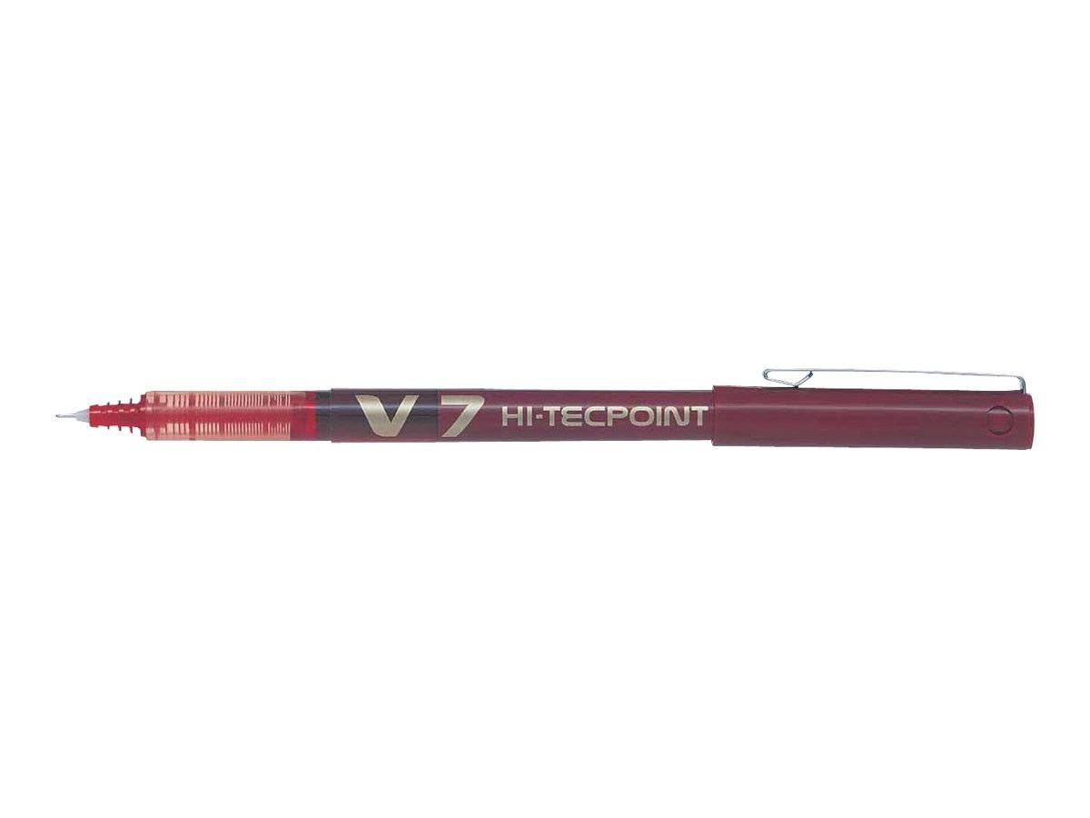 PILOT PEN - Pilot Hi-Tecpoint V7 - Tintenroller - Rot - 0.7