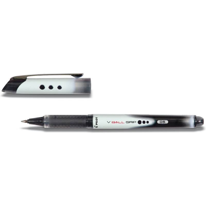 PILOT Tintenroller V-BALL Grip 5, schwarz