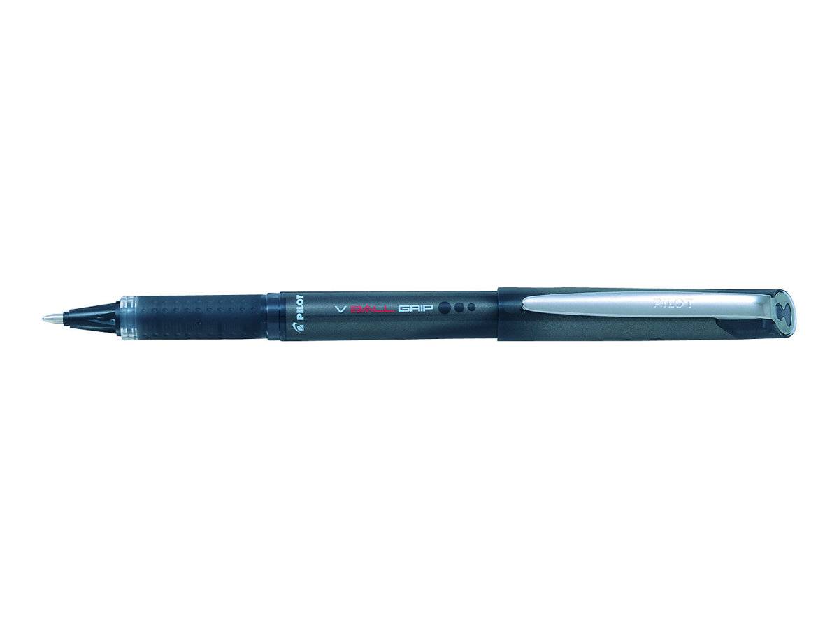 PILOT PEN Pilot V Ball Grip - Tintenroller - Schwarz - 1 mm