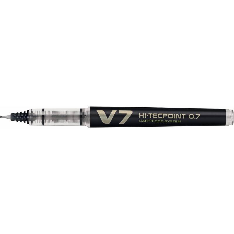 PILOT Tintenroller Hi-Tecpoint V7, nachfüllbar, schwarz