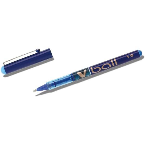 Tintenroller V-Ball 1.0 0,6mm blau