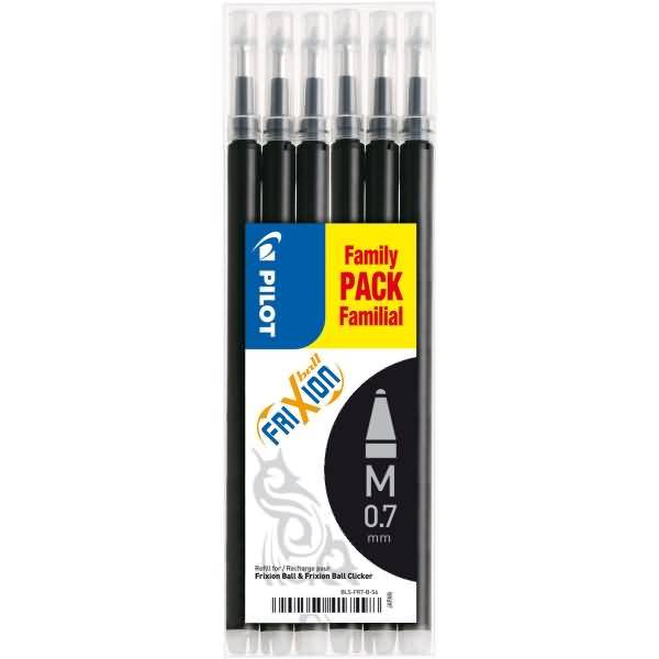 Tintenrollermine BLS-FR7-B-S6 0,4mm schwarz Set mit 6 Stück