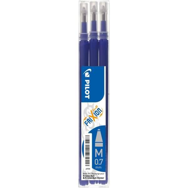 PILOT PEN - Pilot - Nachfüllpatrone - nicht dauerhaft - Blau - Thermo-Gel-Tinte - 0.7 mm - Mittel (Packung mit 3)