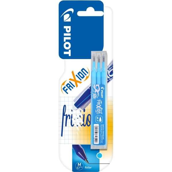Tintenrollermine BLS-FR7 0,4mm hellblau Blister mit 3 Stück