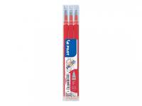 PILOT PEN Pilot FriXion Ball - Rot - 0,5 mm - 0,25 mm - Set of 3 refills - Red -