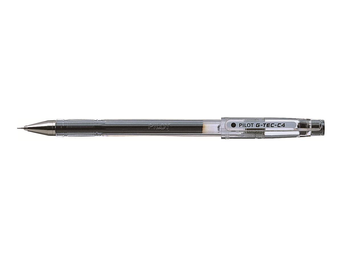 PILOT PEN Pilot G-Tec-C4 - Tintenroller - Schwarz - Biopolymerfarbe