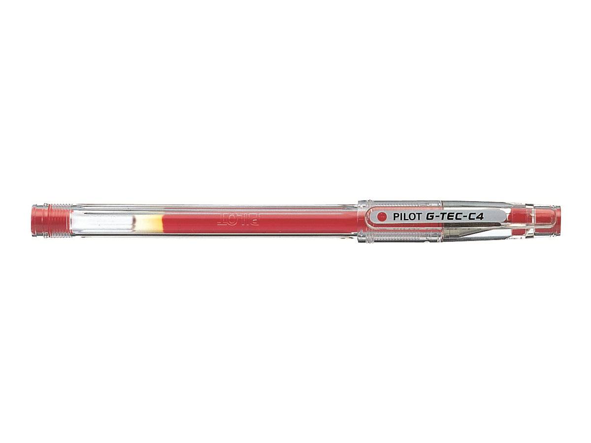PILOT PEN Pilot G-Tec-C4 - Tintenroller - Rot - Biopolymerfarbe
