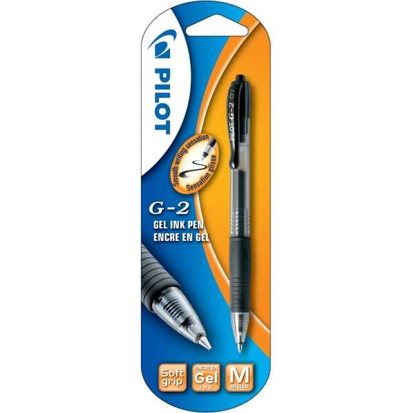 Gelschreiber G2-7 schwarz Blister mit 1 Stück