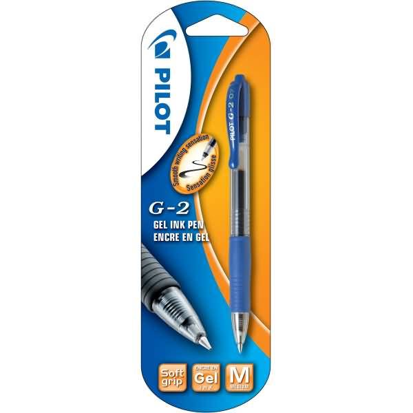 Gelschreiber G2-7 blau Blister mit 1 Stück