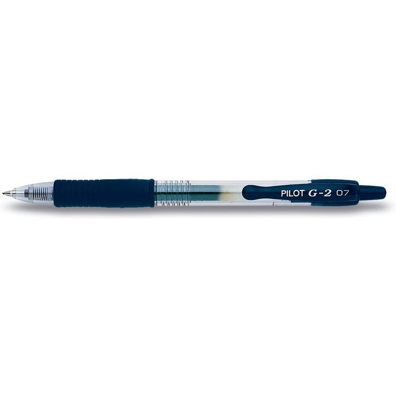 PILOT Gelschreiber G-2 PLUS medium, blauschwarz