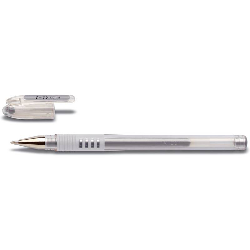 PILOT Gelschreiber G1-10 Grip, silber