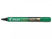 PILOT PEN - Pilot Permanent Marker 400, Grün, Meißel, Grün, 4,5 mm, Metall, Kunststoff, Holz