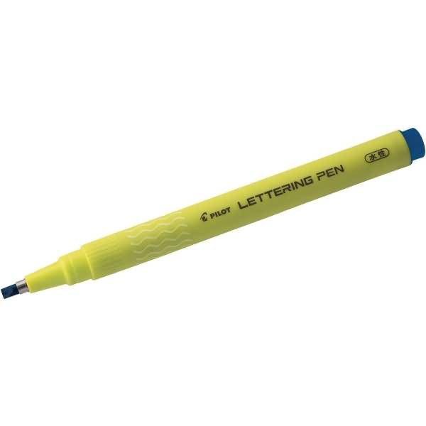 Faserschreiber Lettering Pen 0,5-3,0mm Kalligrafiespitze blau