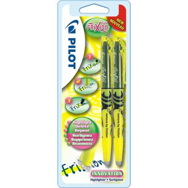 Textmarker Frixion light 3,8mm gelb Blister VE=2 Stück