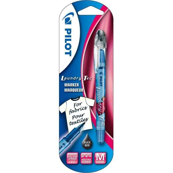 Wäschemarker Laundry Tec schwarz Blister