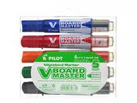 PILOT PEN - Pilot V Board Master Begreen - Textmarker - für Whiteboard - Schwarz, Rot, Blau, Grün, Orange - farbstoffbas