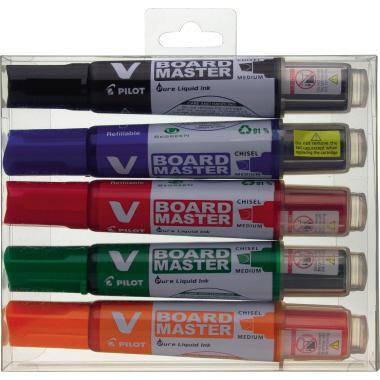 PILOT Whiteboardmarker V-Board Master 5081S5BG sort 5St