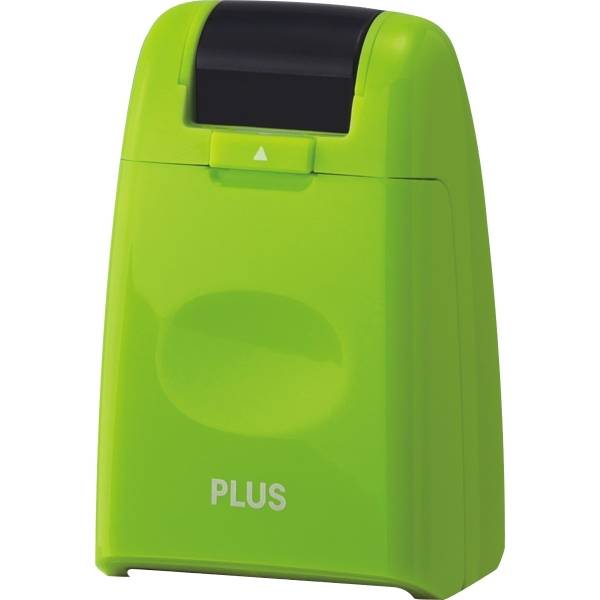 Roll-Stempel zur Unkenntlichmachung von Daten grün