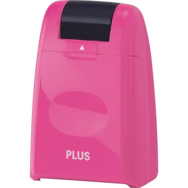 Roll-Stempel zur Unkenntlichmachung von Daten pink