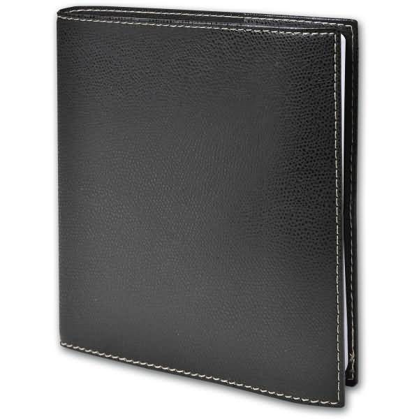 Buchkalender Executif 16x16cm Club schwarz 2026