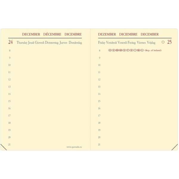 Ersatzkalendarium Miniday 7x10cm 2026