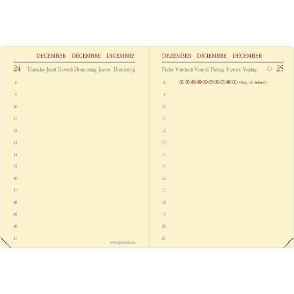 Ersatzkalendarium Miniday 7x10cm 2026